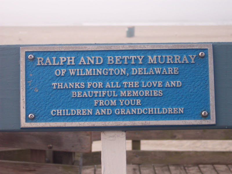 Ralph and Betty Murrayof Wilmington, DelawareThanks for all the love andBeautiful memoriesFrom yourChildren and grandchildren