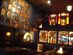 Inside the restaurant area at Blueberry Hill, St. Louis, MO