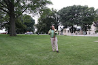 Our tour guide, Anthony Rubano of the Illinois Historical Preservation Agency.