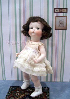 Just Me doll Armand Marseille bisque doll reproduction AM