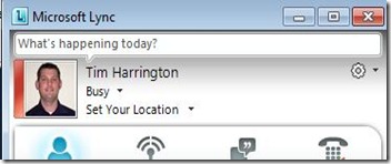 Plantronics - Presence status Busy Plantronics - Presence status Busy