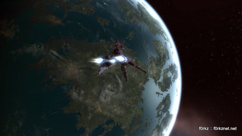 Fly by of one of the interesting planets I saw
