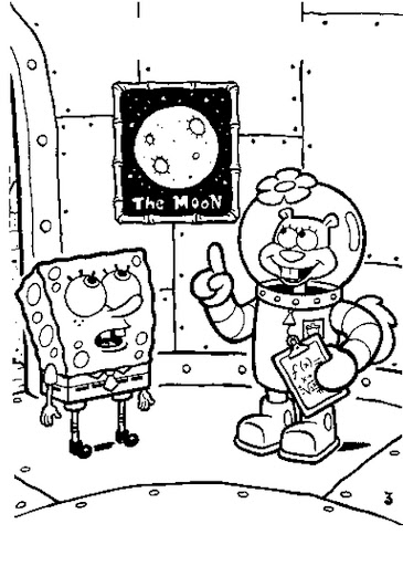 dibujos para imprimir de bob esponja