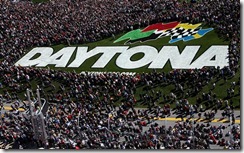 2010 Daytona 500 fans in trivoval grass