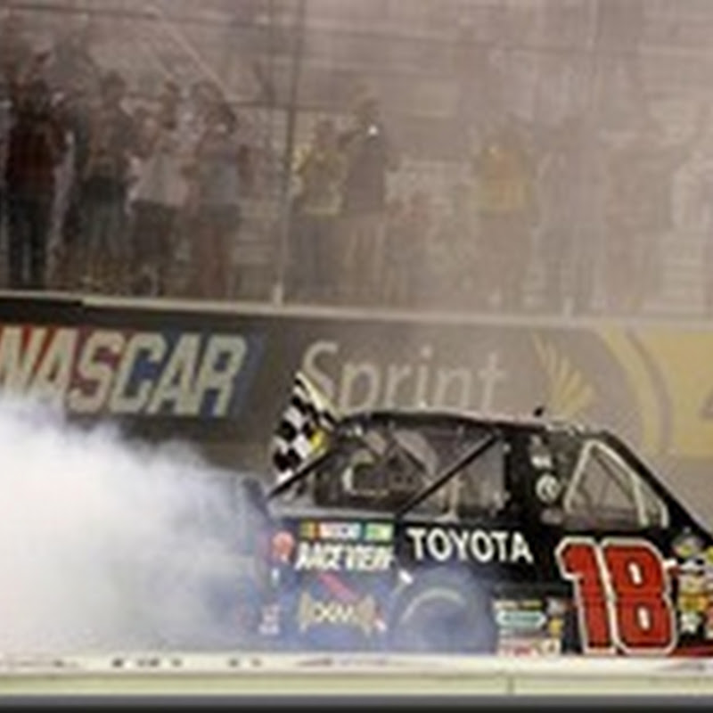 Press Release: Busch Makes History with Bristol Hat Trick