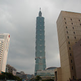 Taipei 101 Building - world's  tallest building...in July 2006.