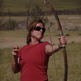 We stopped for a little local  bow and arrow action along  the roadside