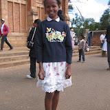 076 June 2005 Betafo, Madagascar after church let out Lelaine.JPG