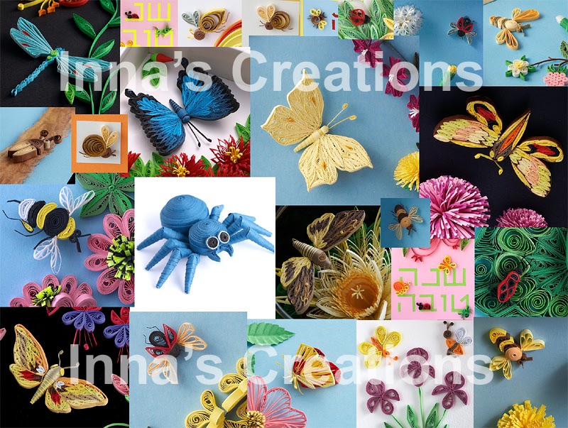 Inna's Creations Insects — quilling designs