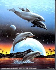 Leaping Dolphins