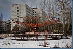 Pripyat Fairground-most contaminated part of town Pripyat Fairground-most contaminated part of town