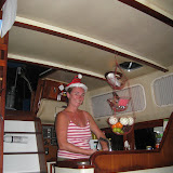  &ndash; Santa Momma working the Galley