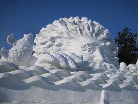 esculturas neve lindas gelo inverno arte (1)