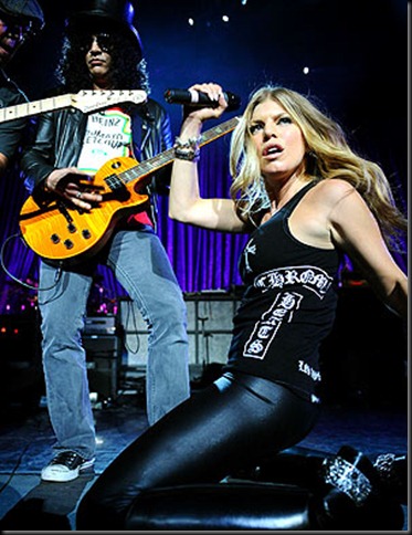 slash e fergie