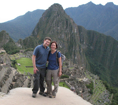 Jason and Kari at Machu Picchu