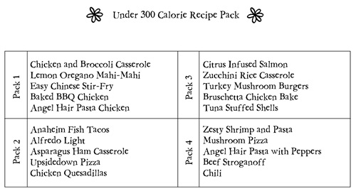 under 300 cal pack pic
