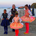 Girls wearing Susak traditional costumes
