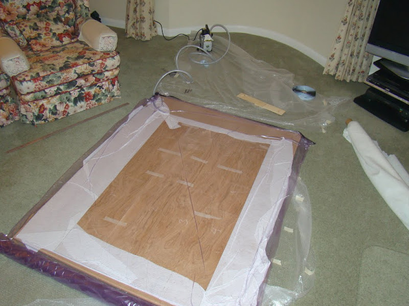 vacuum bag press/equipment UK