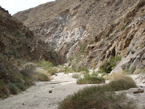 Rockhouse Canyon in the Anza Borrego Desert