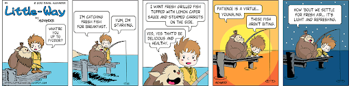 Little-Way-Webcomic-#00004: Something Fresh