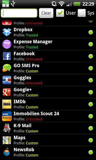 PDroid Privacy Protection
