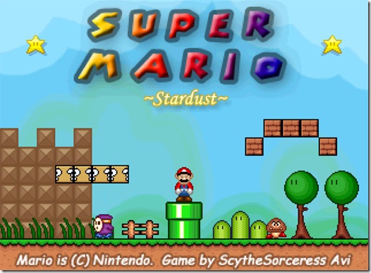 super mario stardust