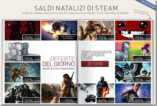 saldi natalizi di Steam 2