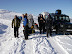 Klar for å gå til Nordstarten over Aksla