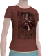 Camiseta Eu Amo Música Feminina 