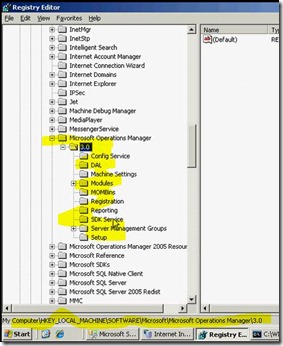 RegistryBackupLocation-SCOM