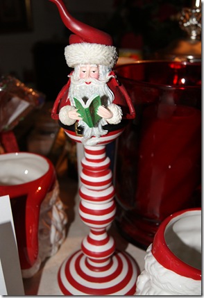 Santa Candle Stick