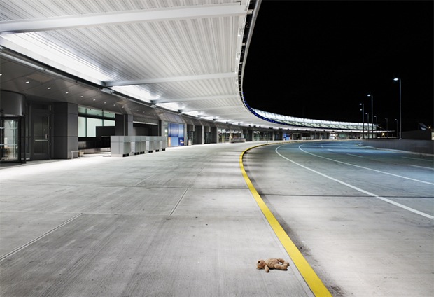 Photography of Terminal 5 at JFK airport Photography of Terminal 5 at JFK airport
