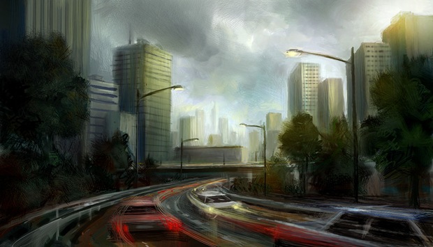 Architecture- Matte-Painting