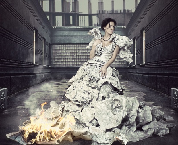 Girl on Fire-Surreal-image-manipulation