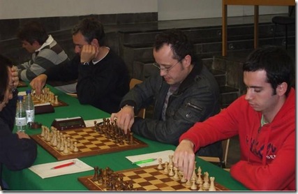 Aurora de Estadilla 2010 con David Vallés, Javier Solano, Carlos Félez y Arturo Puértolas.