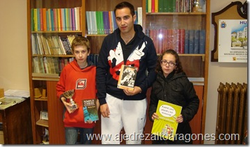 Premiados del Torneo Abierto Casino Jaque