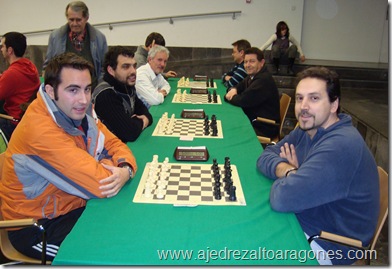 La partida Maza-Fontana que decidió el liderato del torneo en solitario a favor del segundo jugador