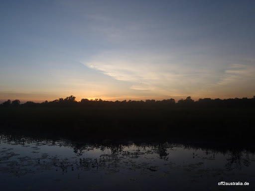 Sonnenaufgang über den Yellow Waters