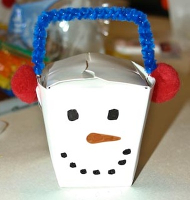 Snowman Gift Box