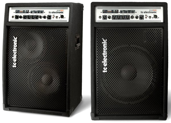 TC Electronic BG500 115 és BG500 210 basszus kombók