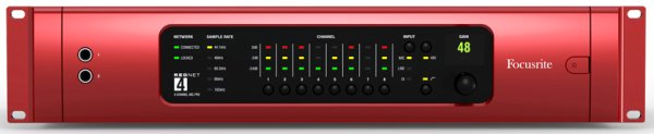 Focusrite RedNet 4 mikrofon + line I/O interfész