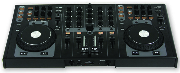 Gemini CTRL-47 4 deck DJ MIDI kontroller