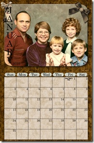 Hall Calendar - January web