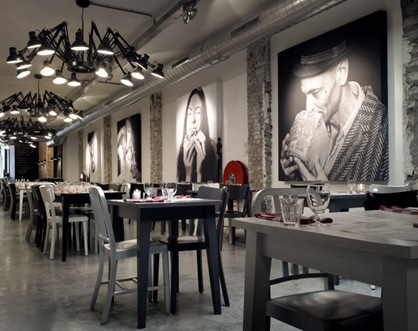 mazzo restaurant amsterdam interior design contemporary wood