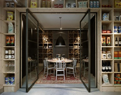 mazzo restaurant amsterdam interior design contemporary wood