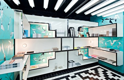 OHWOW-Book-Club-interior design bold color pattern retail