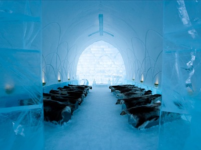 ice hotel 2010 2011 design interior cool