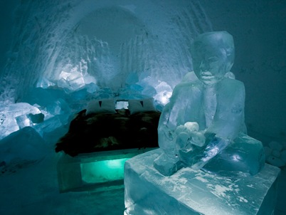 ice hotel 2010 2011 design interior cool