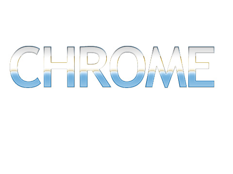 Chrome Text
