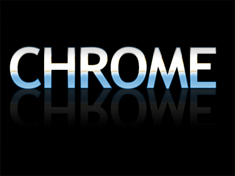 Chrome Text